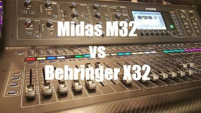 Midas m32 vs behringer x32