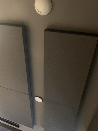 picture of acoustic panels for noise cancellation