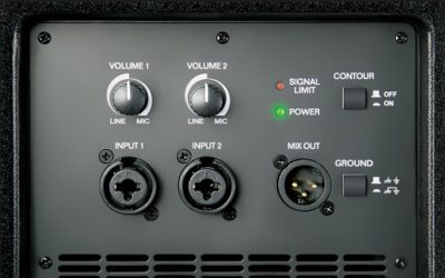 picture of active speaker controls