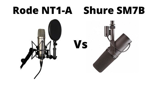 Shure SM7b vs Rode NT1-a